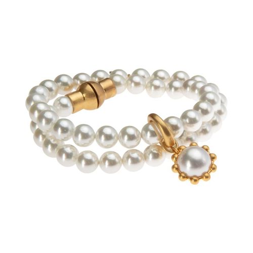 sence copenhagen Armband  mit Charm weißer Perle